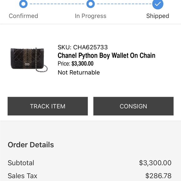 Chanel boy Peyton Wallet on a chain, Chanel boy - Picture 3 of 4